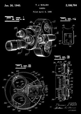 Camera patent 1938