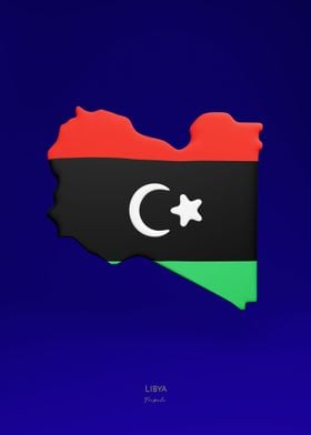 Libya Tripoli Africa Map