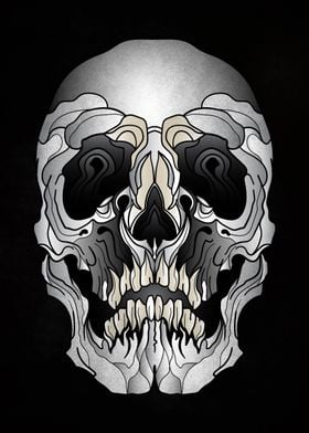 skull neotraditional