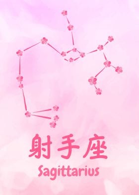 Sakura Sagittarius Zodiac