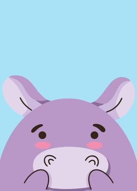 Cute Hippo Babyroom