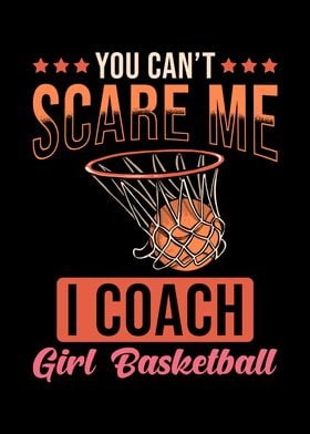 Basketball Coach Gift Girl' Poster by schmugo | Displate