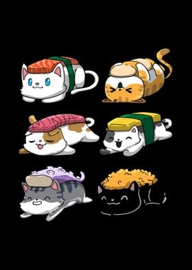 Sushi Cat Anime