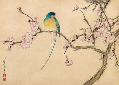 Bird with Plum Blossoms