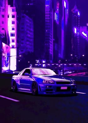 JDM Skyline R34