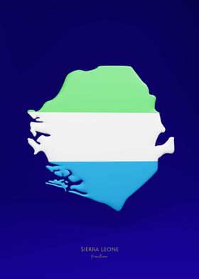 Sierra Leone Freetown Flag