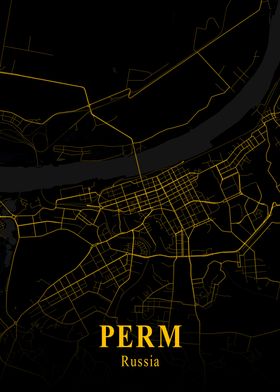 PERM GOLD CITY MAP