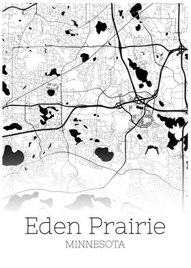 Eden Prairie Minnesota map