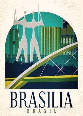 Brasilia City Skyline