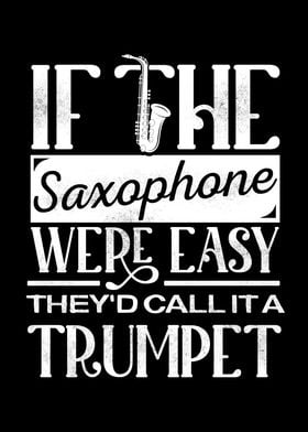 Funny Saxophonist Graphic