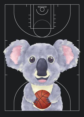 Koala Basketball Player