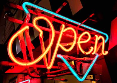 Neon open