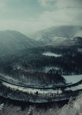 Snowy Countryside