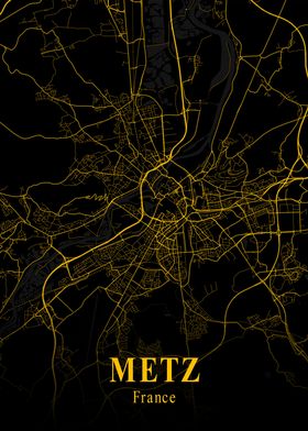 METZ GOLD CITY MAP