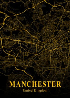 MANCHESTER GOLD CITY MAP