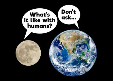 Full Moon Earth Humans