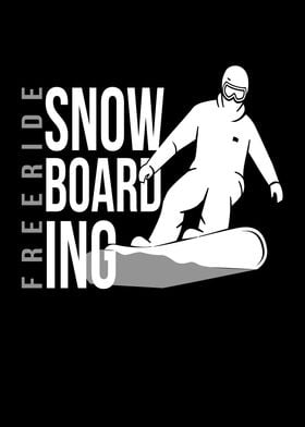 Freeride Snowboarding