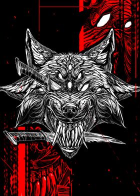 Satanic wolf