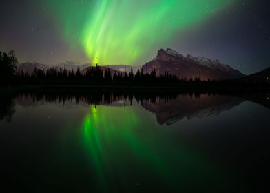Northern lights Banff