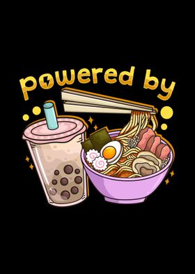 Bubble Tea Ramen Kawaii