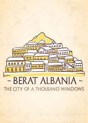 Berat City Albania