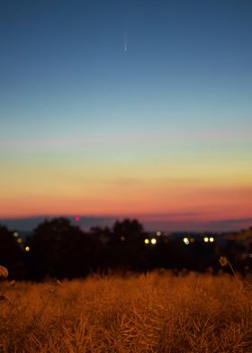 Comet Landscape