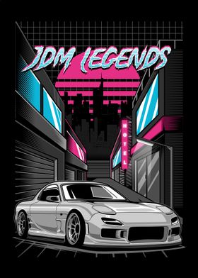 mazda rx7 jdm legends