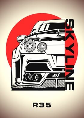 Nissan Skyline GTR R35