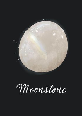 Crystal Gemstone Moonstone