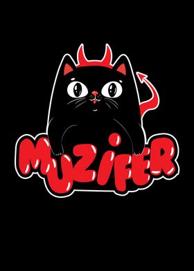 Muzifer Cat Kitten Devil