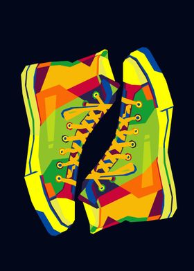 shoes popart