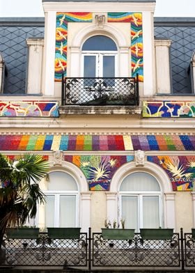 Building facades of Batumi