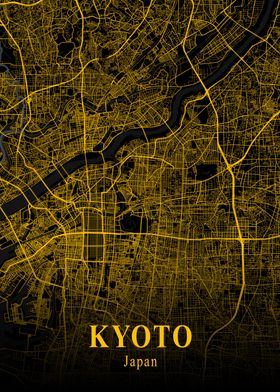 KYOTO GOLD CITY MAP