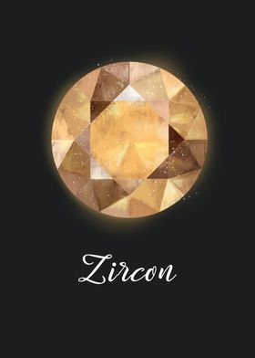 Crystal Zircon