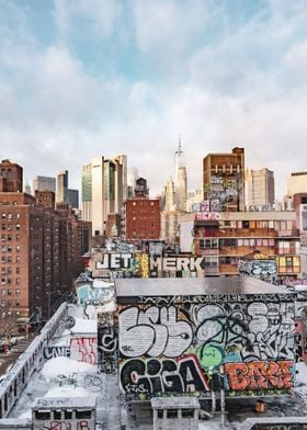 New York City Morning Fog