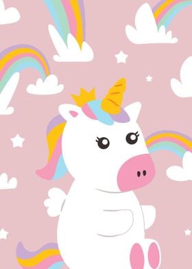 Cute Baby Room Unicorn