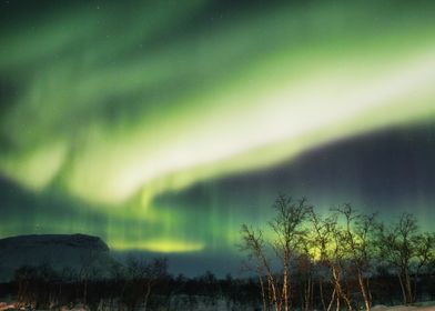 Strong Northern Lights 