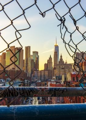 NYC Skyline Sunset Views