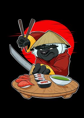 Samurai Sushi Sheep Japan