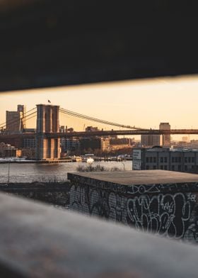 Brooklyn Bridge Sunset NYC