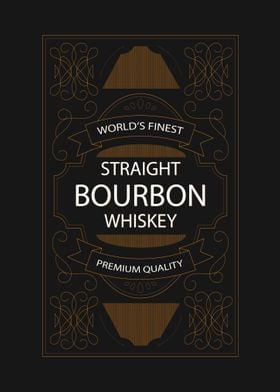 Whiskey Label 