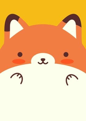 Cute Animal Kids Fox