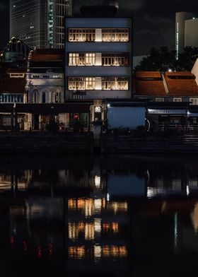 Night Cityscape Singapore