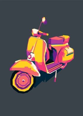 Vespa Pop art