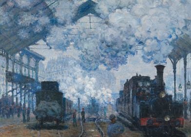 Arrival of a Train Monet