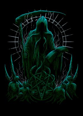 Gothic 666 Demon Reaper