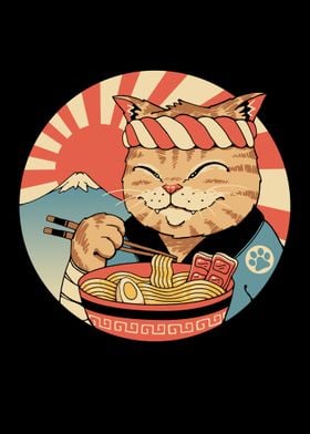 Cat Samurai Ramen