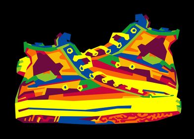 shoes sport popart