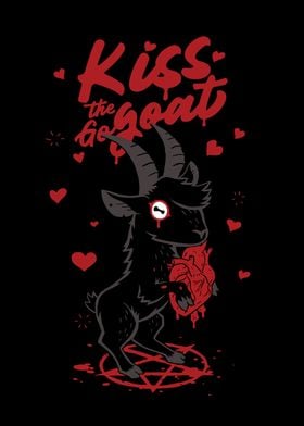 Kiss the goat