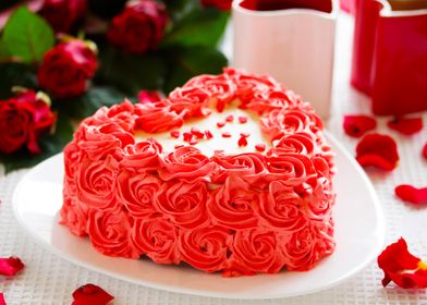 Valentines cake